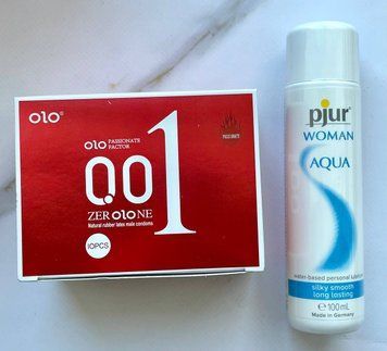 Набор OLO возбуждающий 001 10 шт + Лубрикант на водной основе pjur Woman Aqua 100 мл SOS1998 фото
