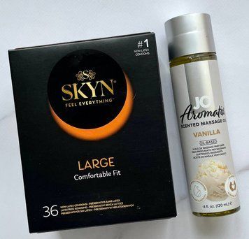 Комплект 36 шт SKYN Large - System JO Aromatix Vanilla 120 мл SOS1648 фото