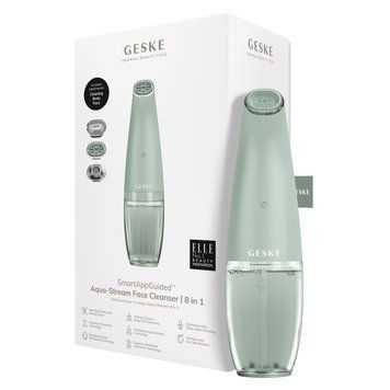 Очищающее средство для лица GESKE Aqua-Stream Face Cleanser 8в1 green HB0398 фото