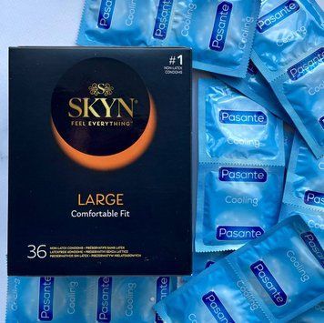 Коробка SKYN Large, 36 шт +  Pasante Cooling 20 шт SOS1154 фото