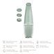 Очищающее средство для лица GESKE Aqua-Stream Face Cleanser 8в1 green HB0398 фото 2