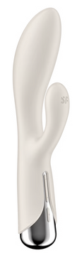 Вибратор-кролик с функцией вращения Satisfyer Spinning Rabbit 1 (бежевый) SX0563 фото