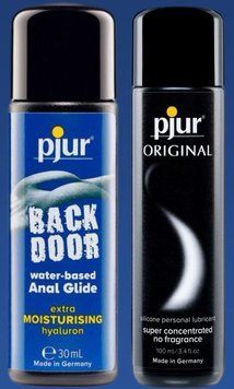 Набор лубрикантов pjur backdoor Comfort water glide 30 мл + pjur Original 100 мл, 2в1 LB375 фото