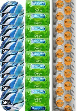 Набор 24 шт ONE Fresh Mint + Delay Infinity + EXS Delay SOS7497 фото