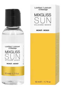 Премиальный силиконовый лубрикант с экзотическим ароматом Моной Mixgliss Sun Monoi (50 мл) SO1351 фото