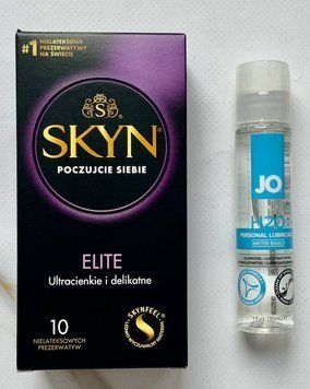 Комплект Skyn Elite 10 шт - Лубрикант System JO H2O ORIGINAL (30 мл) SOS2966 фото