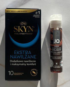 Набір SKYN Extra Lube 10шт +  Змазка System JO H2O &mdash; Chocolate Delight (30 мл) SOS2134 фото