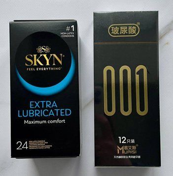 Комплект SKYN Extra Lube 24 шт + Muaisi з натурального матеріалу 12шт SOS2725 фото