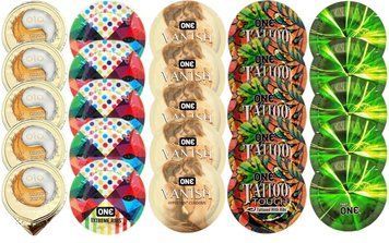 Набор из OLO Ice Durable + ONERibs + ONE Vanish + ONETattoo + ONE Glowing SOS8667 фото