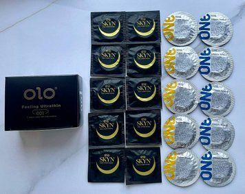 Комплект 10 шт Skyn ​​Original - 10 шт One Classic, Super Studs - 10 шт OLO Feeling Ultrathin 001 SOS2534 фото