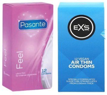 Набор с Pasante Sensitive Feel (12 шт) + EXS Air Thin 12 шт SOS8154 фото
