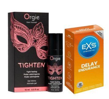 Гель для сужения Orgie &ndash; Tighten (15 мл)+ EXS Delay, 12 шт SOS6700 фото