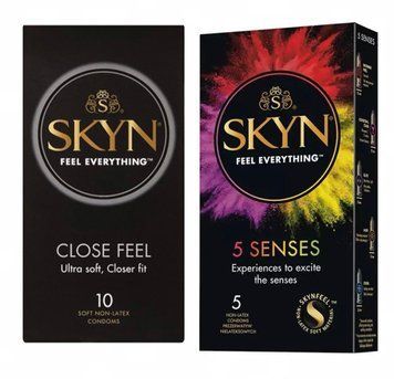 Набір: SKYN Close Feel 10 шт. + SKYN 5 Senses SOS11799 фото