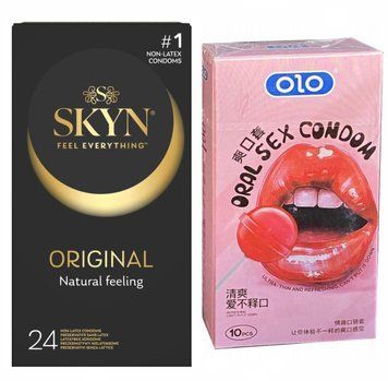 Набір: Skyn Original 24 штук + OLO Oral Candy 10 штук  SOS40 фото