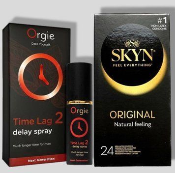 SKYN Original, 24 шт + Пролонгатор TIME LAG 2, 10 мл SOS5550 фото