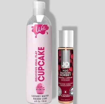 Wet Oral Play Cupcake (118 мл) + JO Raspberry Sorbet (30 мл) LB745 фото