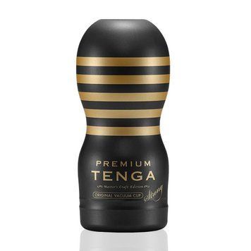 Мастурбатор Tenga Premium Original Vacuum Cup Strong (глубокое горло) с вакуумной стимуляцией SO5111 фото