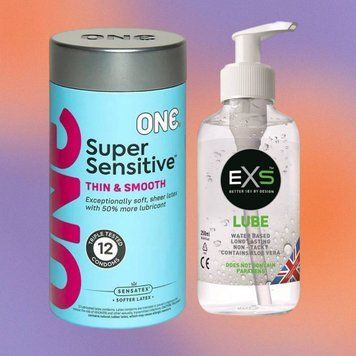Набор ONE Super Sensitive 12 шт+Лубрикант EXS Aloe 250 мл (прозрачный) SOS4424 фото