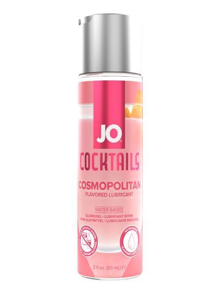 Лубрикант на водній основі System JO Cocktails - Cosmopolitan без цукру, рослинний гліцерин (60 мл) SO6776 фото