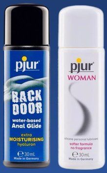 Набор лубрикантов pjur backdoor Comfort water glide 30 мл + pjur Woman 30 мл LB376 фото