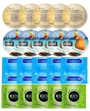Набор 20 шт ONE 𝐕𝐀𝐍𝐈𝐒𝐇 𝐇𝐲𝐩𝐞𝐫𝐭𝐡𝐢𝐧 + ONE Island Punch + Pasante Cooling +  EXS EXTREME 3 в 1 SOS7250 фото