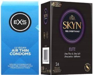 Набор с SKYN Elite 24 шт + EXS Air Thin 12 шт SOS7978 фото