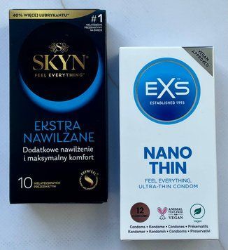 Комплект Skyn Extra Lube 10 шт - EXS NANO Thin 12 шт SOS3095 фото