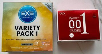 Набор резинок OLO 001 Возбуждающие 10 шт. - EXS Variety pack 1, 48 шт. SOS3195 фото