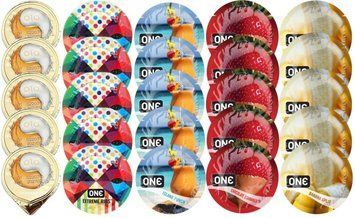 Набор из OLO Ice Durable + ONERibs + ONE Island Punch + ONEChocolateStrawberry + ONEBanana SOS8710 фото
