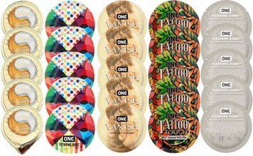Набор из OLO Ice Durable + ONERibs + ONE Vanish + ONETattoo + ONE Dome SOS8668 фото