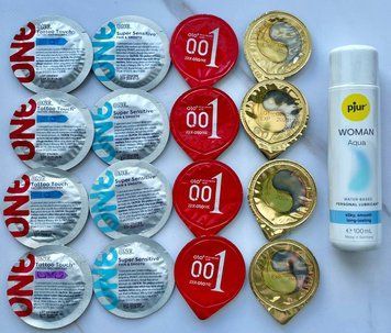 Набор 16 штук One, Olo + лубрикант pjur Woman Aqua (100 мл) SOS3987 фото