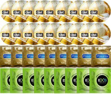 Набор 36 шт ONE Banana Split + Pasante King Size + EXS EXTREME 3 в 1 SOS7598 фото