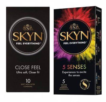 Набір : SKYN 5 Senses та SKYN Close Feel 10 шт SK108 фото