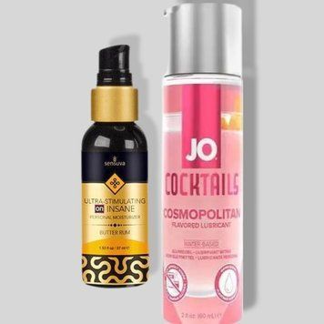 Sensuva Ultra Stimulating On Insane Butter Rum (57 мл) + JO Cocktails Cosmopolitan (60 мл) LB292 фото