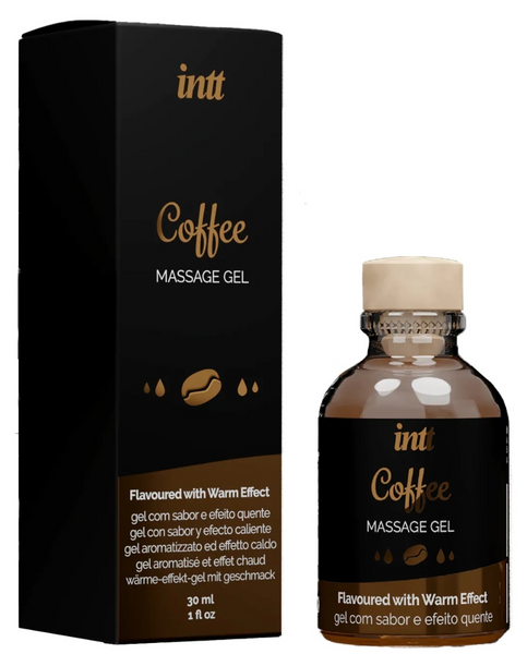 Інтимний масажний гель із бадьорим ароматом кави INTT Coffee Massage Gel (30 мл) &mdash; кавова пристрасть та енергійна прелюдія SO3508 фото