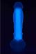 Светящийся фаллоимитатор Dream Toys RADIANT SOFT SILICONE GLOW IN THE DARK DILDO MEDIUM PURPLE DT22047 фото 8