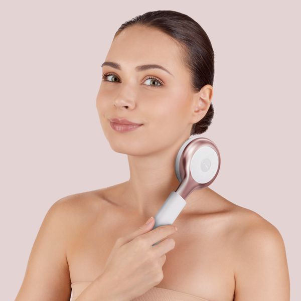 Ультразвуковая щетка для всего тела GESKE Sonic Full-Body Brush&Intensive Exfoliator 8в1 starlight HB0381 фото