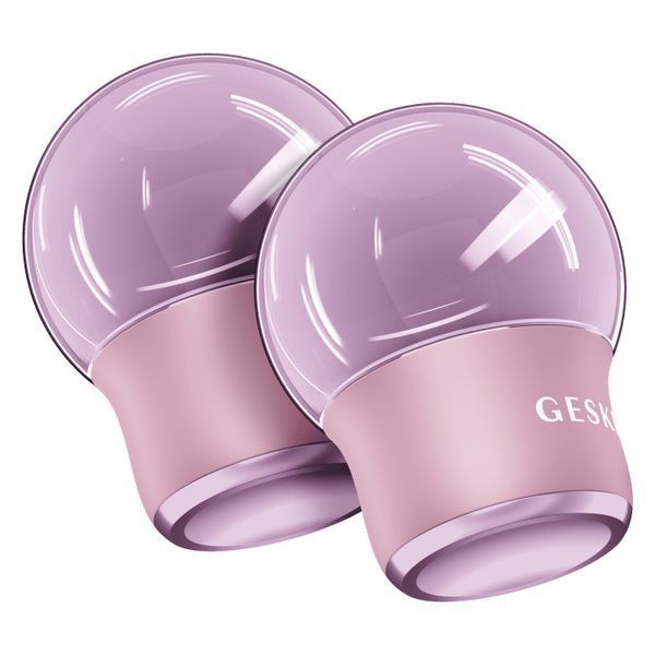 Массажер для лица и тела GESKE Cool&Warm Face and Body Massager 7в1 pink HB0302 фото