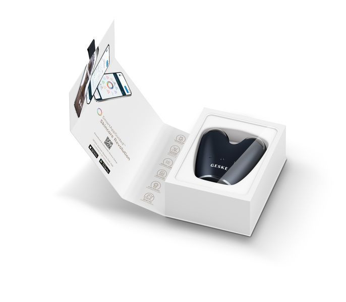 Мікрострумовий підтягувач обличчя GESKE MicroCurrent Face-Lifter 6в1 black HB0135 фото