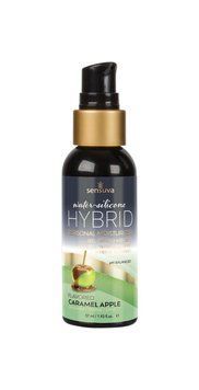 Змазка водно-силіконова Sensuva Hybrid Caramel Apple (57 мл) без цукру SO3536 фото
