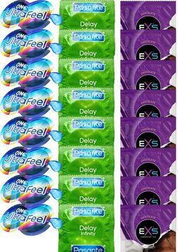 Набор 24 шт 𝐎𝐍𝐄 𝐔𝐥𝐭𝐫𝐚𝐅𝐞𝐞𝐥 + Delay Infinity + EXS Chocolate SOS7450 фото