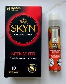 Набір 10 шт Skyn Intense Feel - Лубрикант System JO H2O &mdash; Peachy Lips (30 мл)  SOS2824 фото