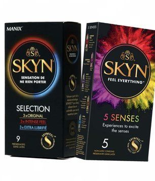 Набор: Skyn ​​Selection 9шт. + SKYN 5 Senses SOS11851 фото