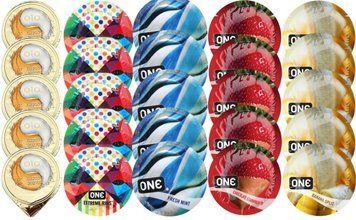 Набор из OLO Ice Durable + ONERibs + ONE Mint + ONEChocolateStrawberry + ONEBanana SOS8711 фото