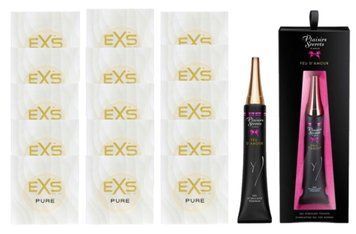 Комплект EXS Pure15 шт + Plaisirs Secrets Feu Damour SOS14831 фото