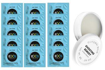 Комплект EXS Air Thin 15 шт + Bijoux Indiscrets Ghosting Remedy SOS14805 фото