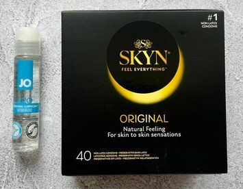 Комплект Skyn Original 40 шт  - Лубрикант System JO H2O ORIGINAL (30 мл)  SOS2677 фото