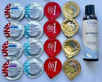 Набор 16 штук One, Olo + лубрикант System JO H2O Original (30 мл) SOS3988 фото