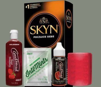 Комплект SKYN Large 10 шт + Набір Doc Johnson GoodHead Fundamentals Kit SOS5599 фото