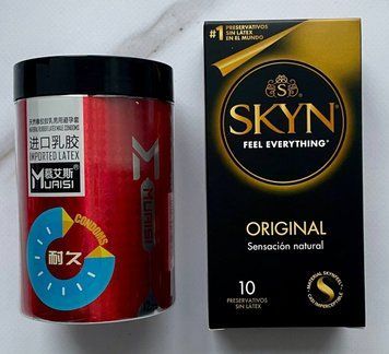 Комплект SKYN Original 10 шт + Muaisi 0.02 мм Red 12 шт SOS2777 фото